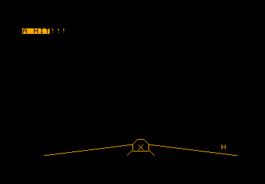 Star Fighter game screenshot for Commodore PET